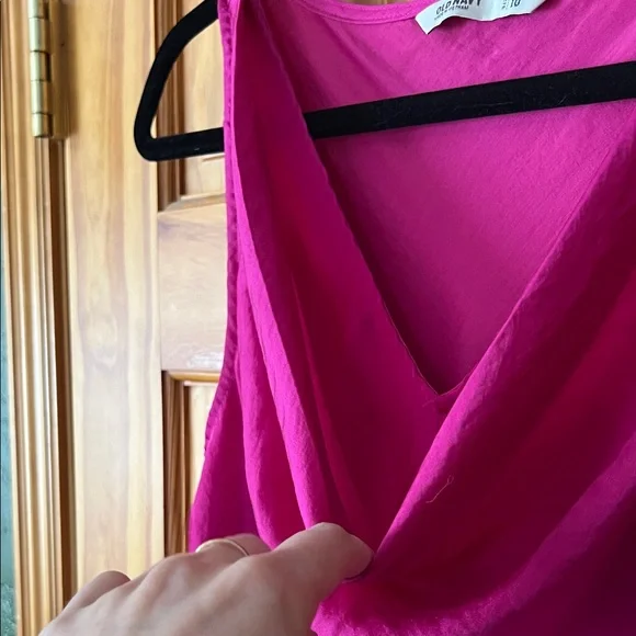 Old Navy Magenta Midi Dress - Picture 8 of 12